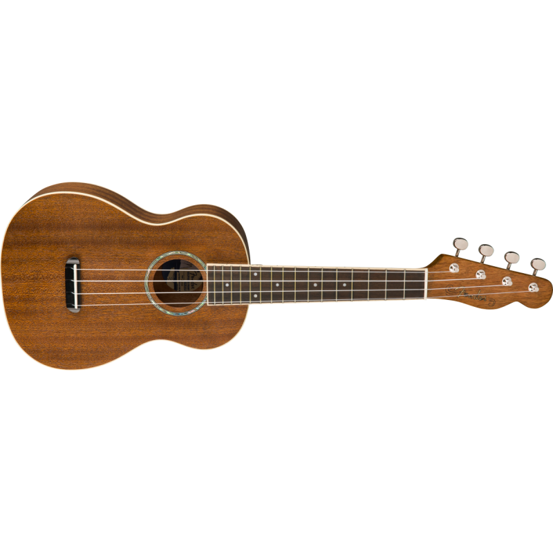 Fender Zuma Concert Ukulele Walnut Fingerboard, natural - vai con la sigla