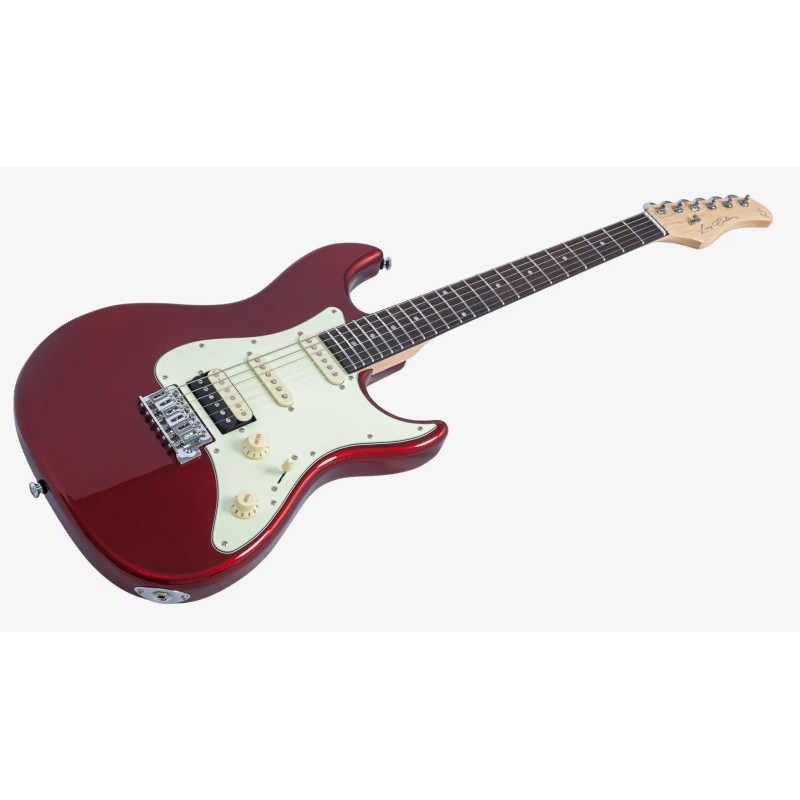 Sire Larry Carlton S1 Candy Apple Red chitarra elettrica - vai con la sigla