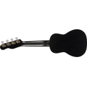 FENDER  Venice Soprano Uke, Walnut Fingerboard, Black - vai con la sigla