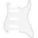 FENDER Pickguard, Stratocaster® S/S/S, 11-Hole Mount, W/B/W, 3-Ply - vaiconlasigla