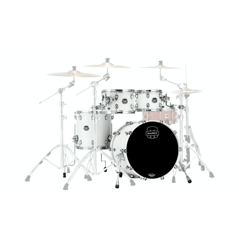 MAPEX IT SR504XRM SATURN NEW FUSION 4 PEZZI SATIN WHITE