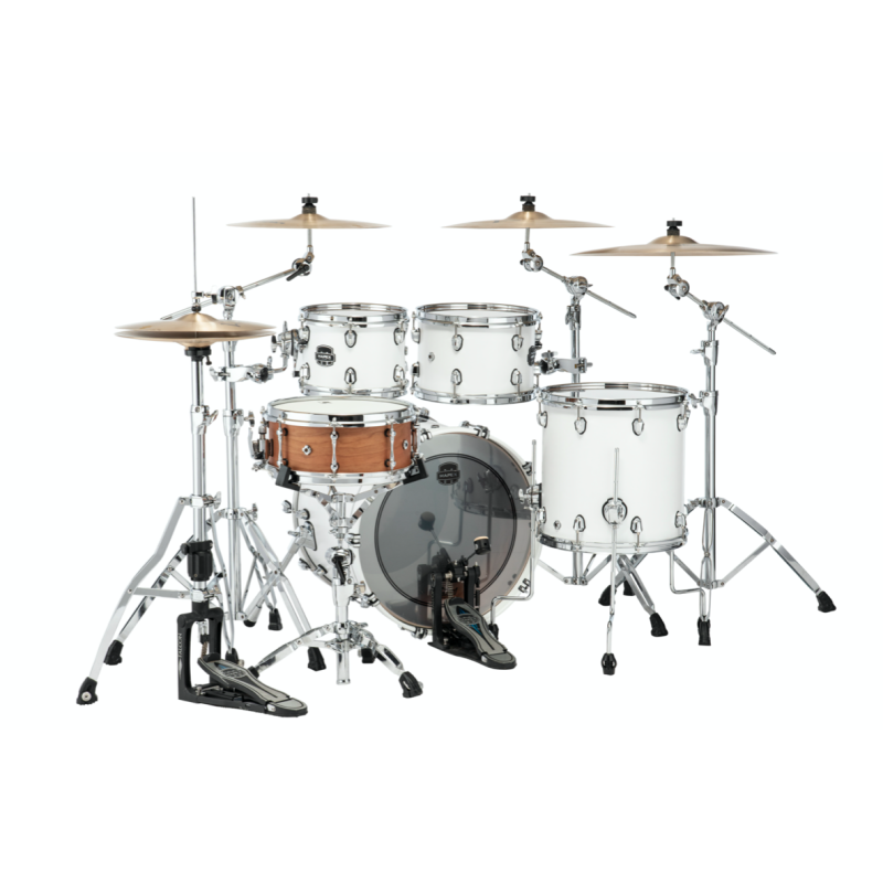 MAPEX IT SR504XRM SATURN NEW FUSION 4 PEZZI SATIN WHITE