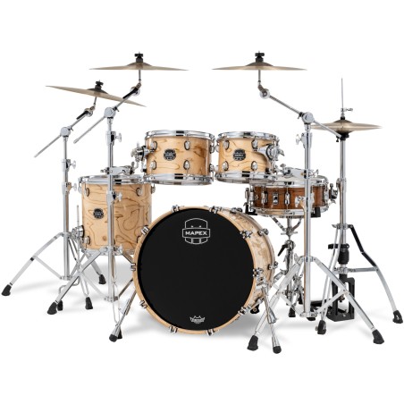 MAPEX IT SR504XZXN DRUM SET SATURN VI NATURAL MAPLE BURL