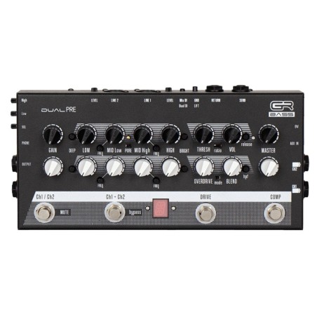 GRBass Dualpre preamp - vai con la sigla