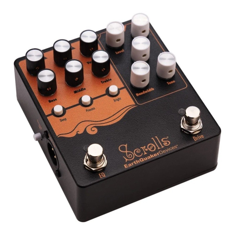 EarthQuaker Devices SCROLLS Bass Odissey - Preamplificatore per Basso - Made in USA - vai con la sigla