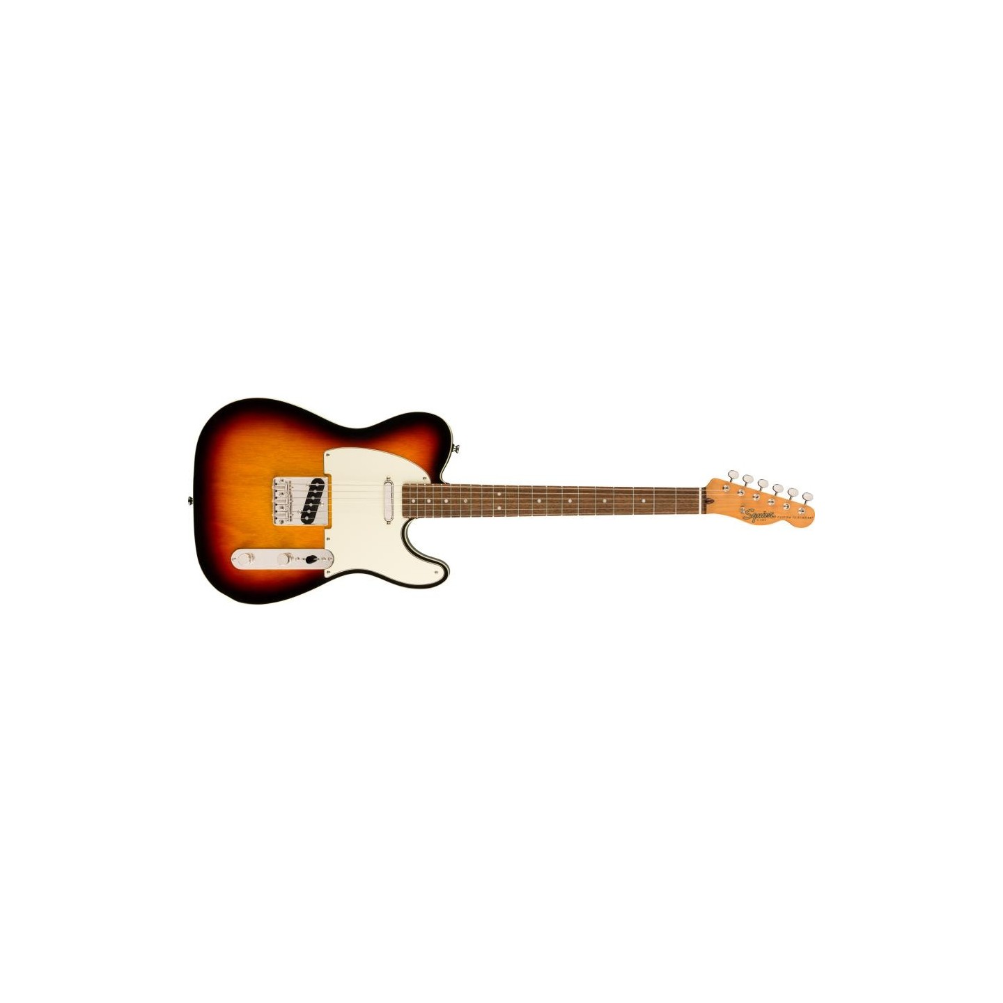 FENDER Classic Vibe '60s Custom Telecaster, Laurel Fingerboard, 3-Color Sunburst - vai con la sigla