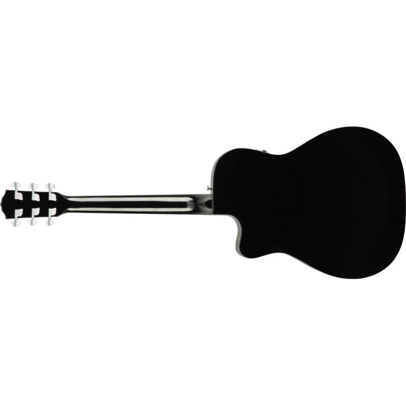 FENDER CC-60SCE Concert, Walnut Fingerboard, Black - vai con la sigla