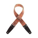Magrabò Tracolla Stripe SC Retrò Mexico 5 cm terminali Nero fibbia Argento - vai con la sigla