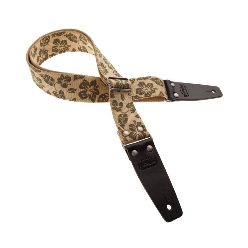 Magrabò Tracolla Stripe SC Retrò Hippie 5 cm terminali Nero fibbia Argento - vai con la sigla