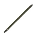 Magrabò Tracolla Stripe SC Entry Verde 5 cm terminali Nero fibbia Argento - vai con la sigla