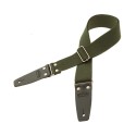 Magrabò Tracolla Stripe SC Entry Verde 5 cm terminali Nero fibbia Argento - vai con la sigla