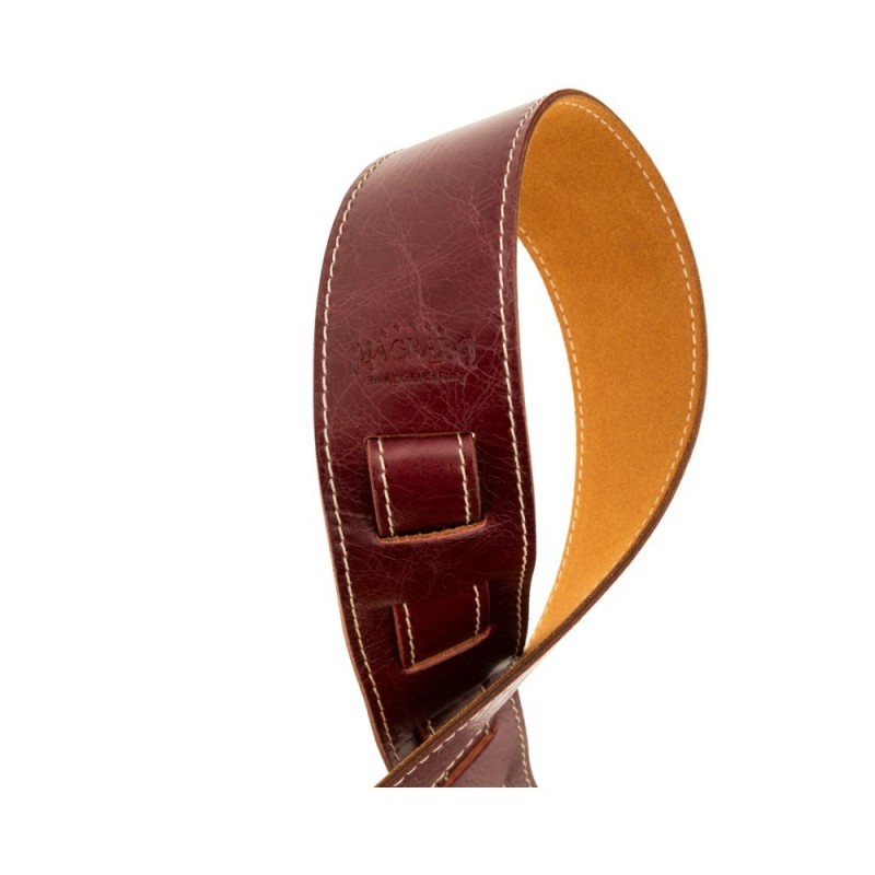 Magrabò Tracolla Holes HS Aged Tosca 6 cm - vai con la sigla