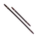 Magrabò Tracolla Stripe SC Cotton Marrone 5 cm terminali Twinkle Marrone Scuro, fibbia Recta Ottone - vai con la sigla