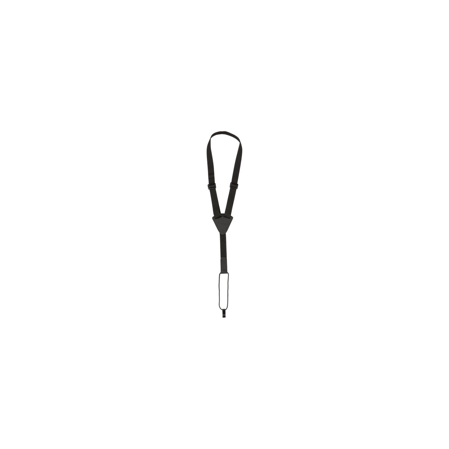 FENDER Ukulele Strap, Black, tracolla per ukulele - vai con la sigla