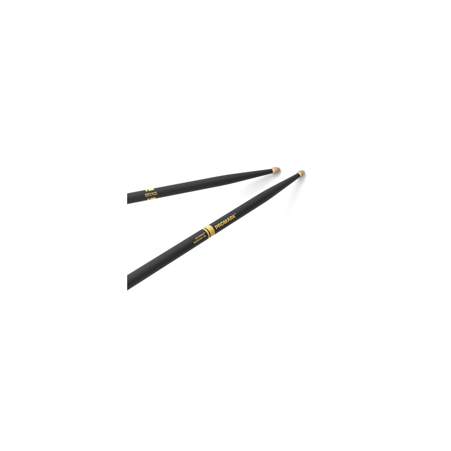 PROMARK Bacchette Rebound 5B ActiveGrip in noce americano, punta acorn in legno