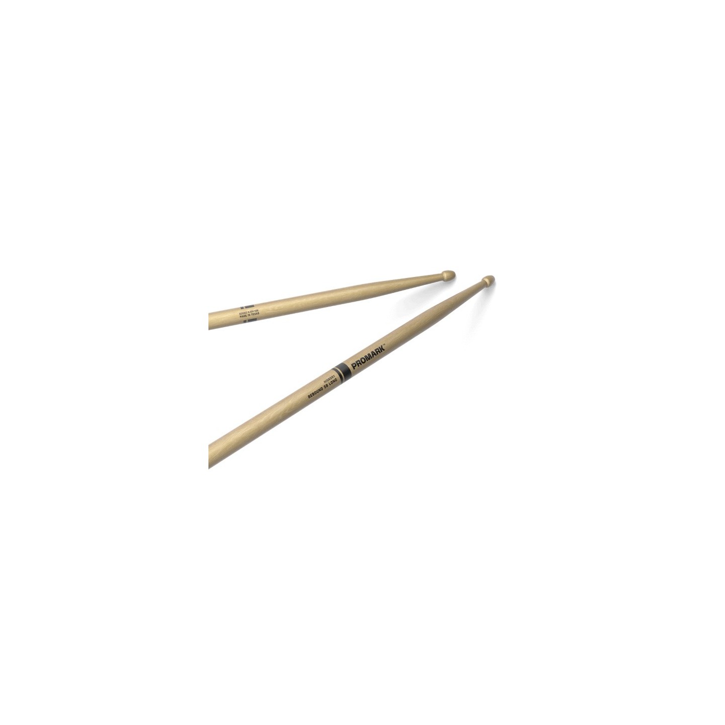 PROMARK Bacchette Rebound 5B Long in noce americano, punta acorn in legno