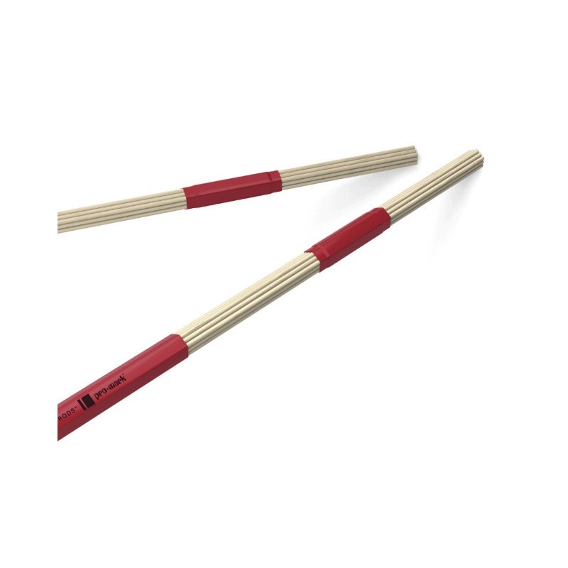 PROMARK H-RODS Spazzole in listelli di legno Hot