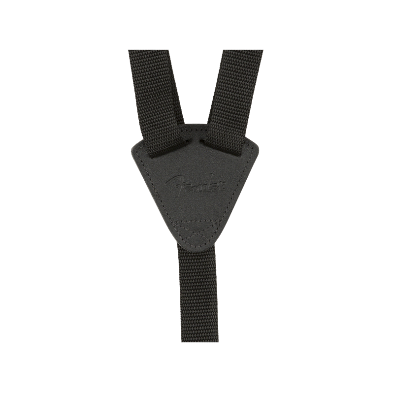 FENDER Ukulele Strap, Black, tracolla per ukulele - vai con la sigla
