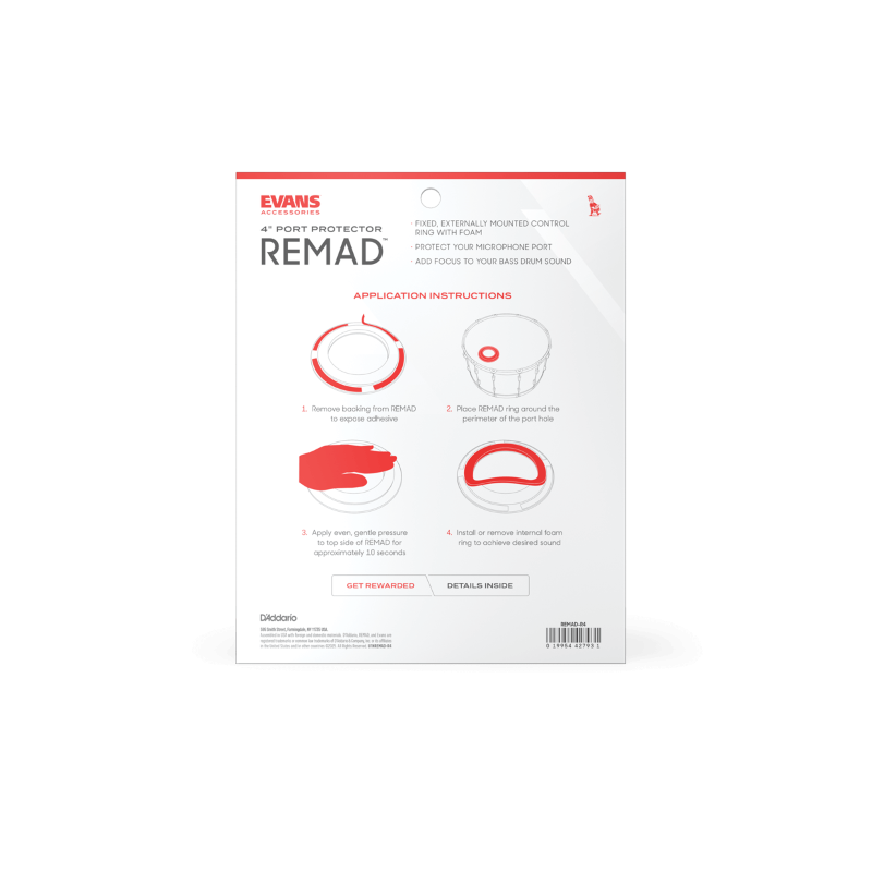 EVANS REMAD-R4 Protezione REMAD per foro, 4 pollici