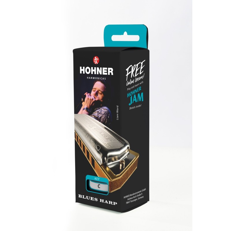 HOHNER M533016P Armonica Hohner Blues Harp Do-maggiore M533096P