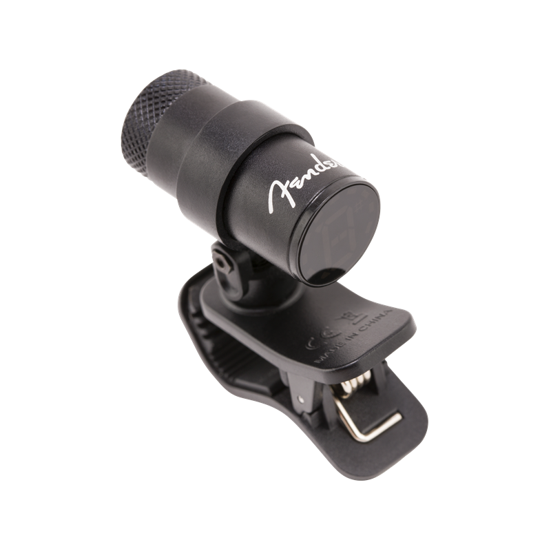 FENDER Bullet Tuner, Black, accordatore chitarra, basso, ukulele - vai con la sigla