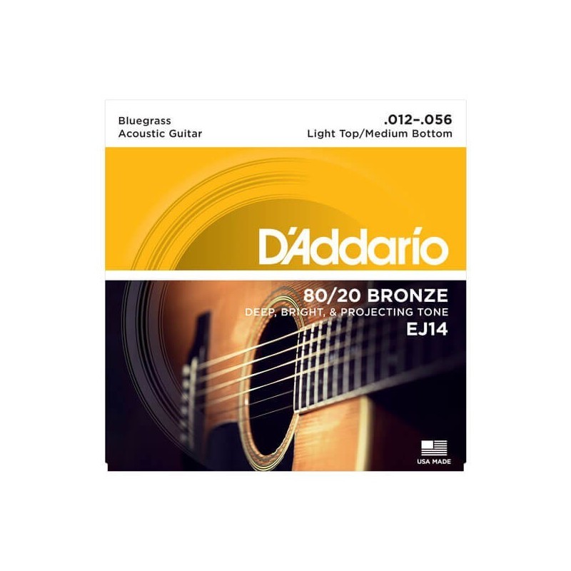 D'ADDARIO EJ14 corde per chitarra acustica 12/56 - vai con la sigla