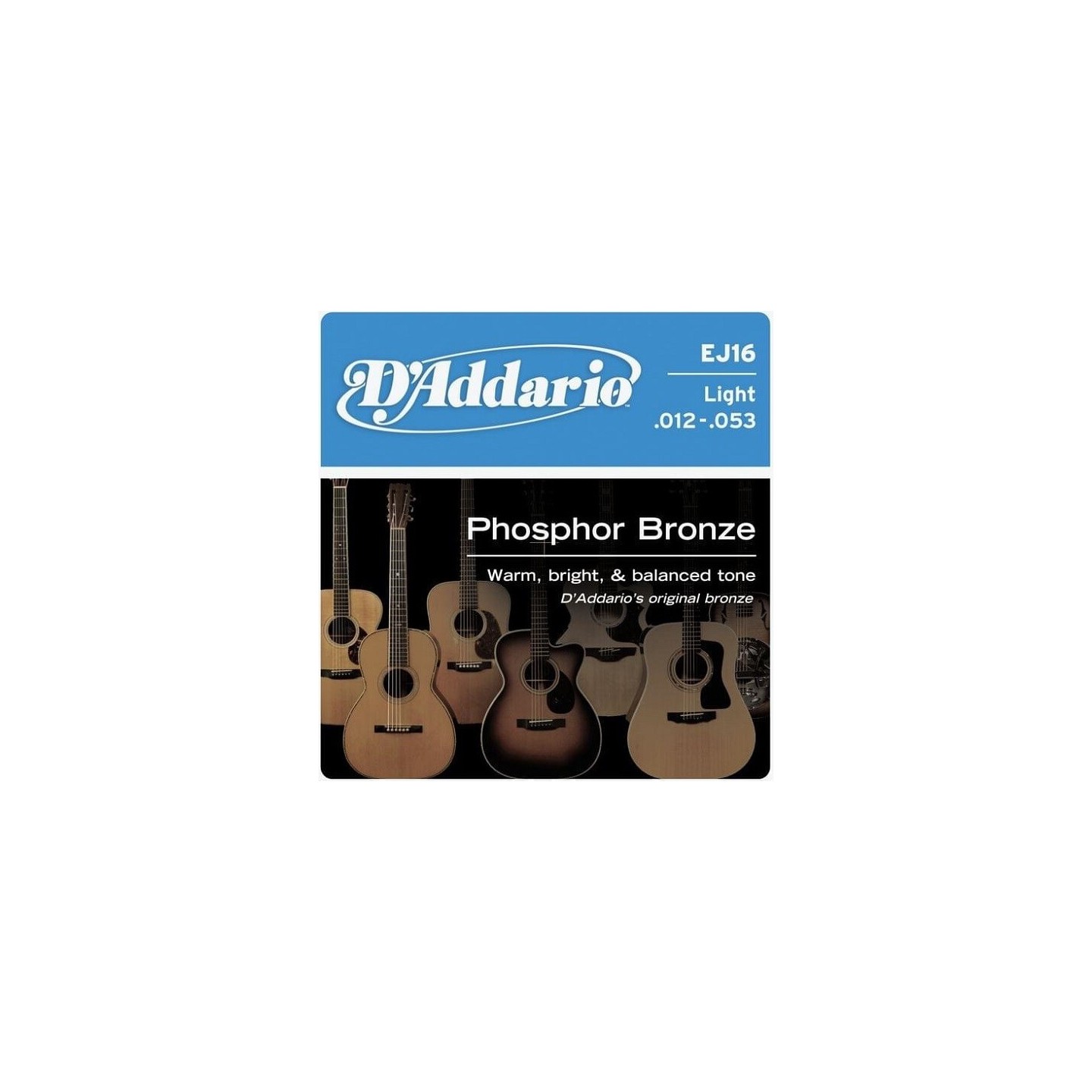 D'ADDARIO EJ16 Scalatura 012-53 - vaiconlasigla