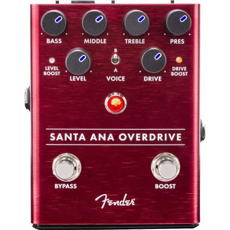 FENDER Santa Ana Overdrive Pedal, - vaiconlasigla