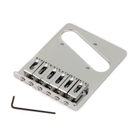 FENDER Standard Series Telecaster® Bridge Assembly, Chrome - vaiconlasigla