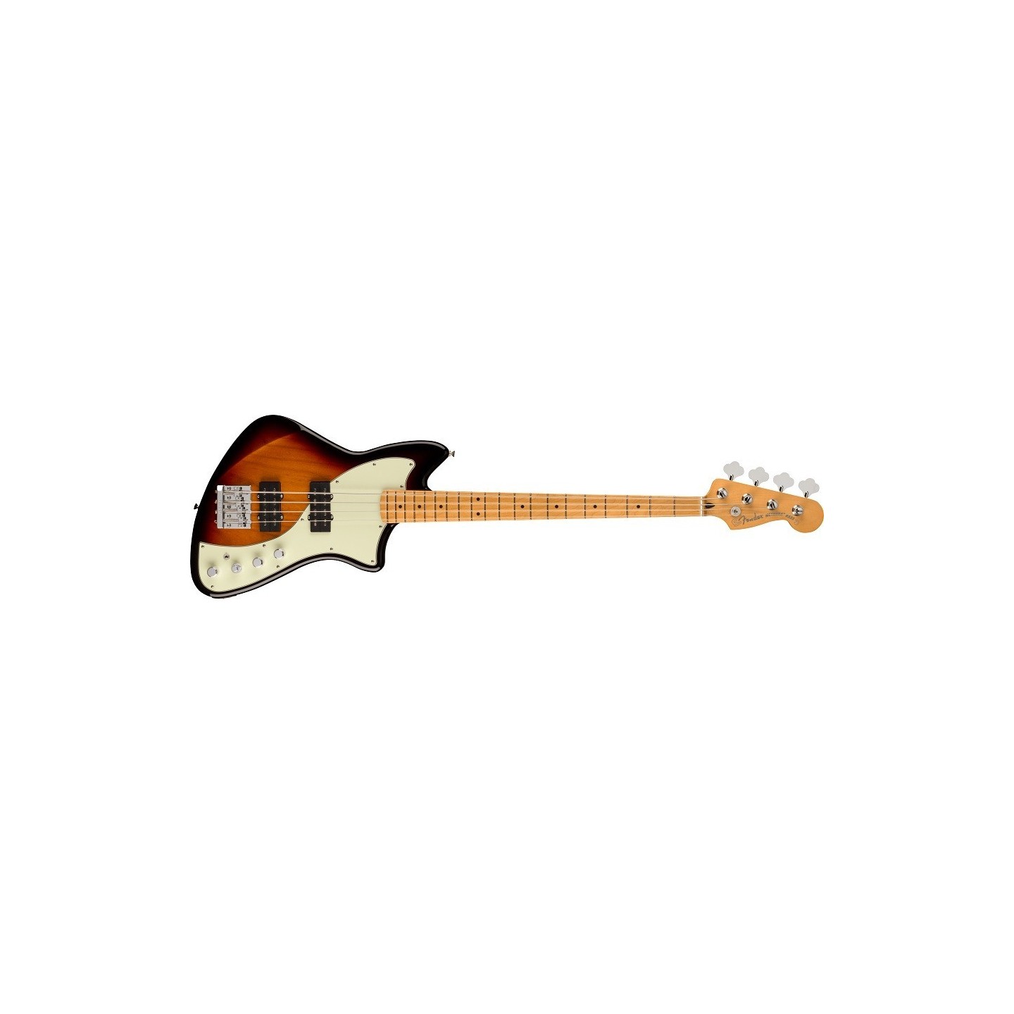 FENDER Player Plus Active Meteora Bass, Maple Fingerboard, 3-Color Sunburst - vai con la sigla
