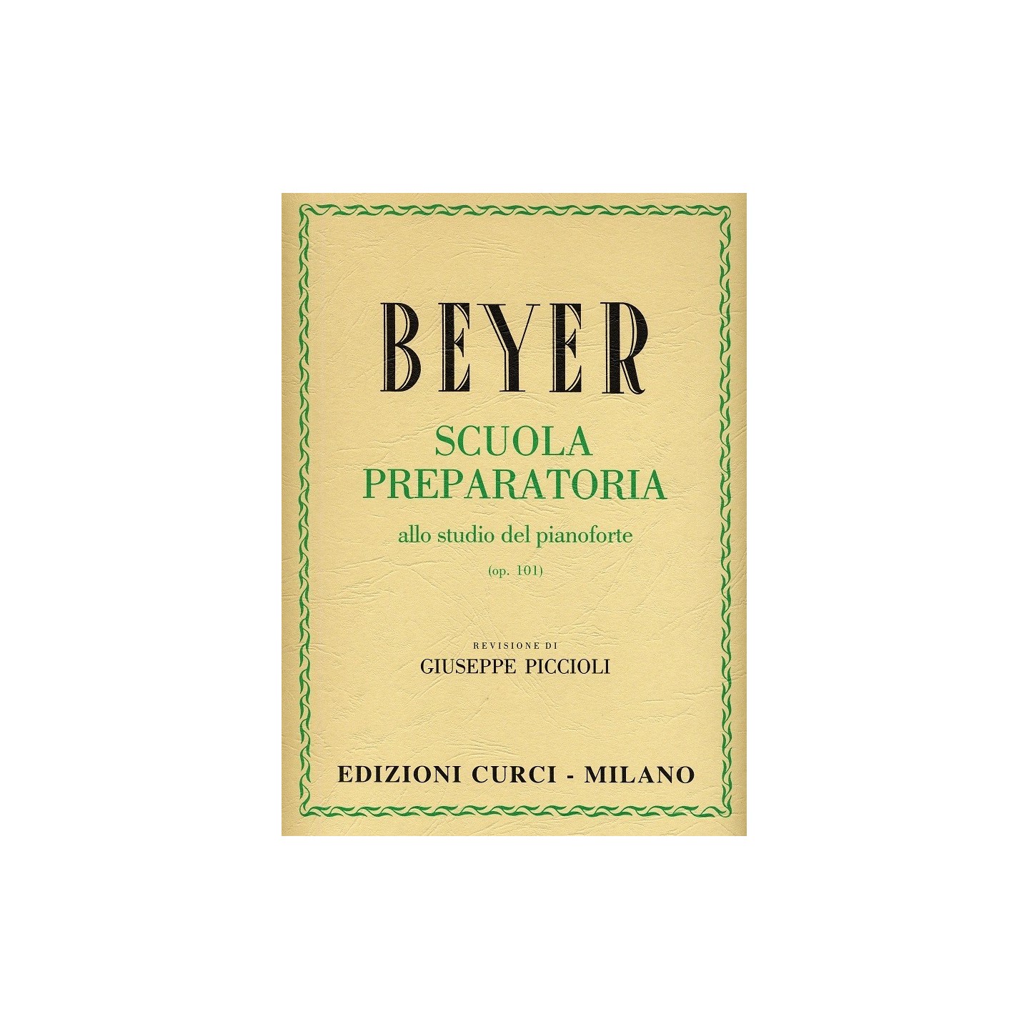 Beyer Scuola Preparatoria del Pianoforte op. 101 ed. Curci - vaiconlasigla