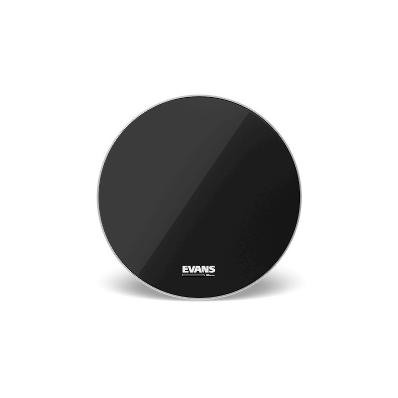 EVANS BD22RB-NP, Pelle risonante EQ3 per grancassa, 22 ", senza foro, colore nero - vaiconlasigla