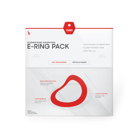 EVANS ER-SNARE, E-Rings, Sordine ad anello Evans, Snare - vai con la sigla