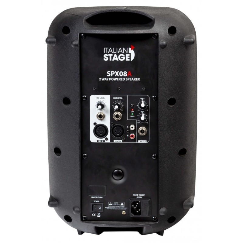 ITALIAN STAGE IS SPX08A, diffusore attivo 300w - vaiconlasigla