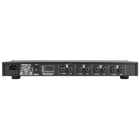 PROEL HPAMP106, Amplificatore per cuffie  a 6 canali indipendenti. - vaiconlasigla