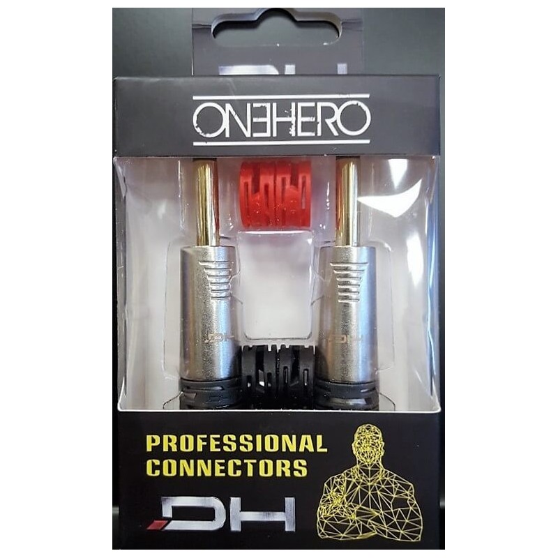 DIE HARD DHJ63MNK2 Jack Mono Professionale ONEHERO - Ø 6.3 mm - 1/4” - vai con la sigla