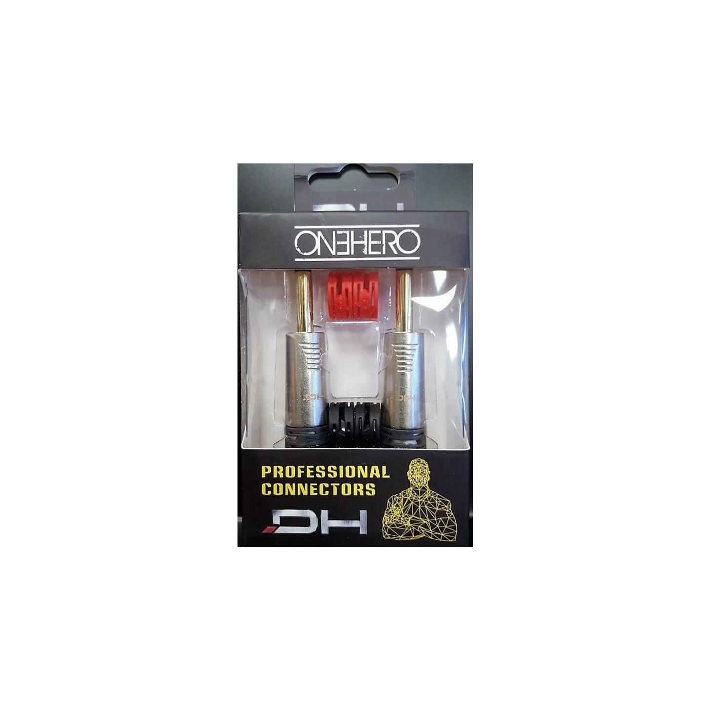 DIE HARD DHJ63MNK2 Jack Mono Professionale ONEHERO - Ø 6.3 mm - 1/4” - vai con la sigla