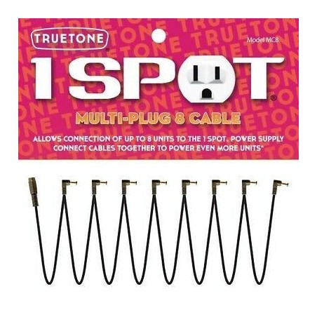 TRUETONE Visual Sound MC8 Multi-Plug 8 cable - vai con la sigla
