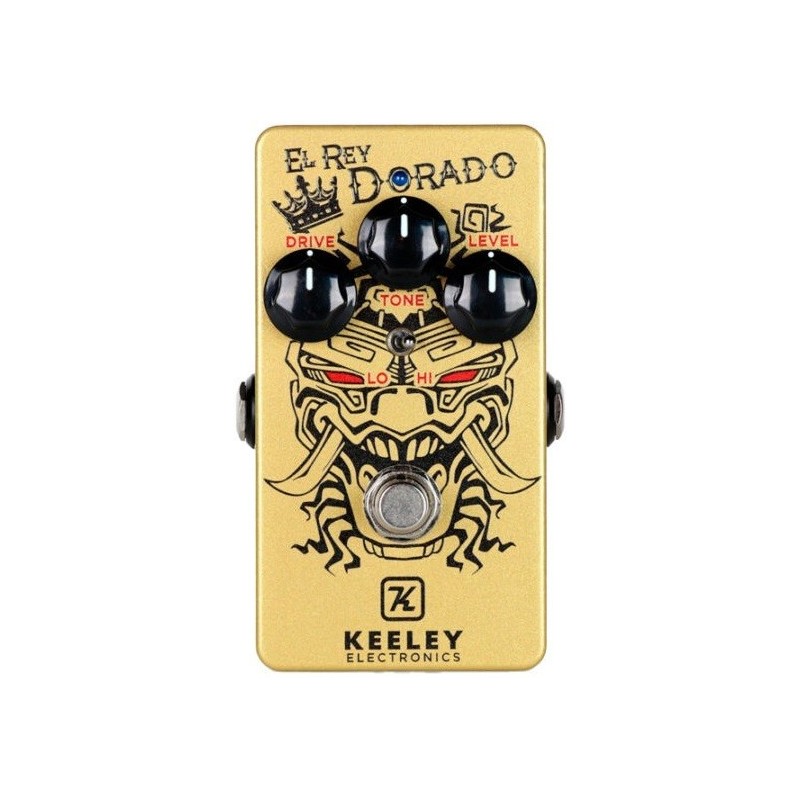 KEELEY El Rey Dorado overdrive - vai con la sigla