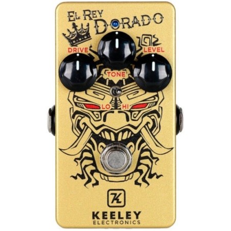KEELEY El Rey Dorado overdrive - vai con la sigla