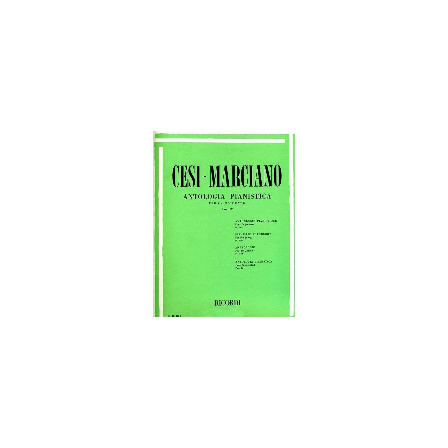 CESI-MARCIANO Antologia pianistica per la gioventù (fasc. 4) - vaiconlasigla
