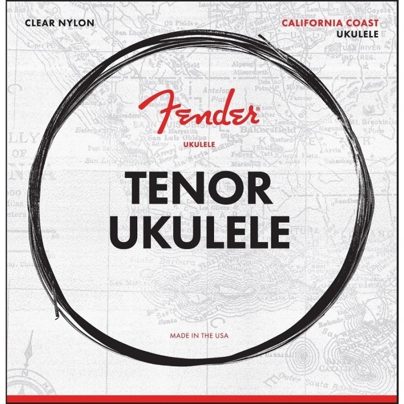 FENDER Set di 4 Corde Tenor Ukulele - vai con la sigla