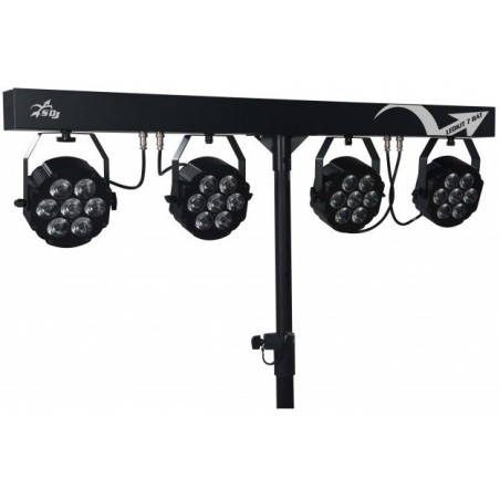 SAGITTER LED KIT HP 7 BAT barra con 4 proiettori a batteria - vai con la sigla