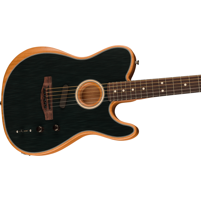 FENDER Acoustasonic Player Telecaster, Brushed Black - vai con la sigla
