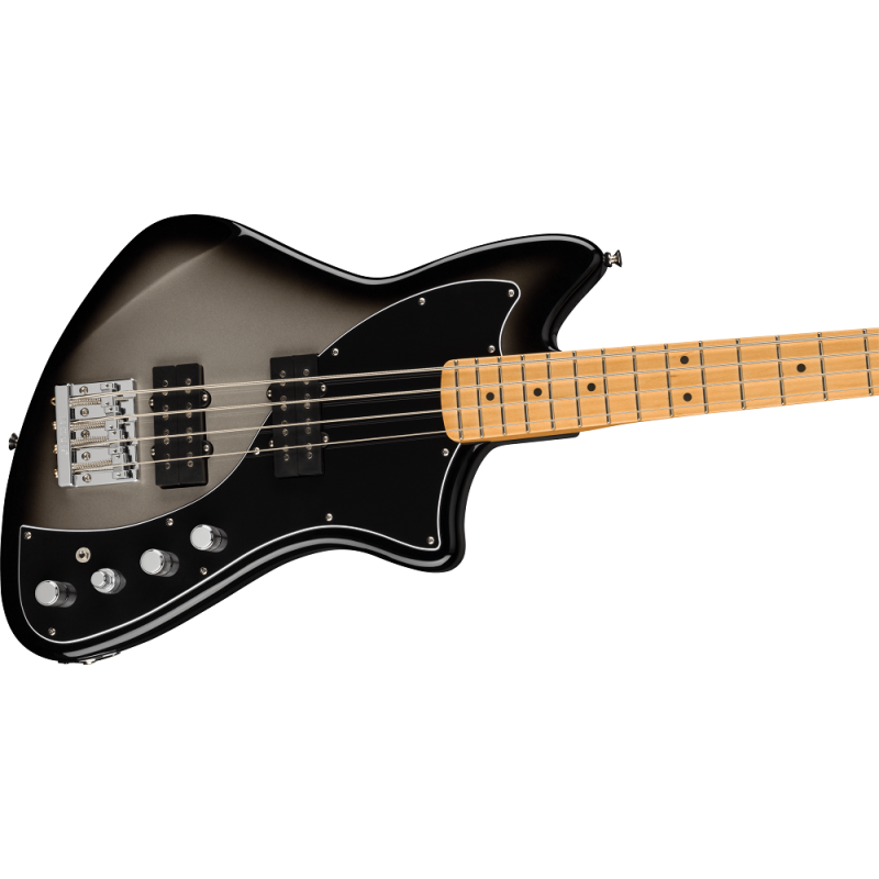 FENDER Player Plus Active Meteora Bass, Maple Fingerboard, Silverburst - vaiconlasigla