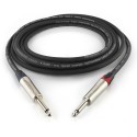 REFERENCE GCR2 BK JJ 3 N - JACK 6,3MM - JACK 6,3MM 3MT - vaiconlasigla