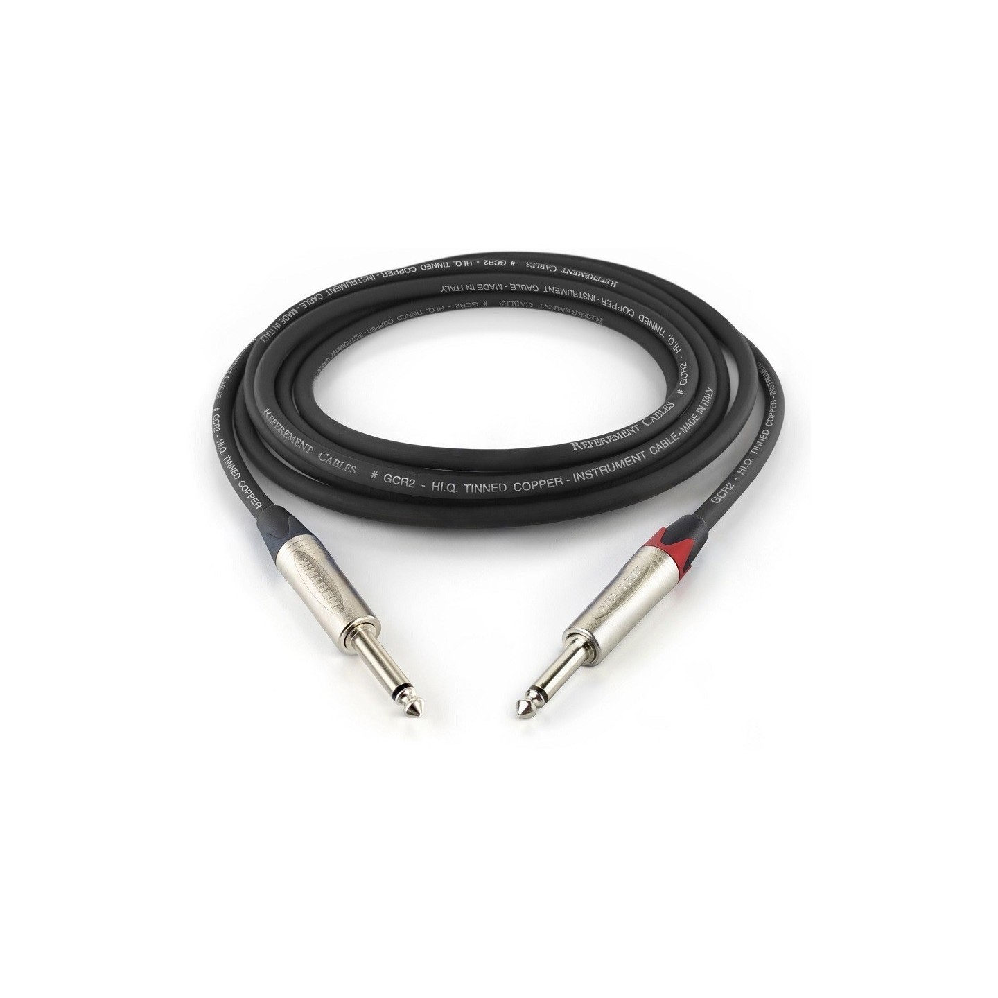 REFERENCE GCR2-BK-JJ-4,5-N, JACK - JACK 6,3MM 4,5mt - vai con la sigla