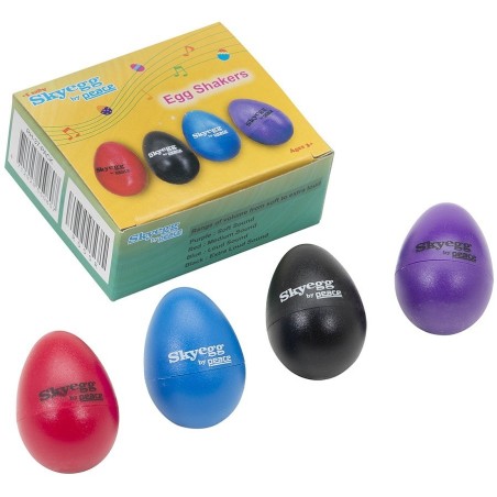 PEACE RH-37-PACK Maracas a forma di uovo colorati (conf. 4 pezzi) - vaiconlasigla