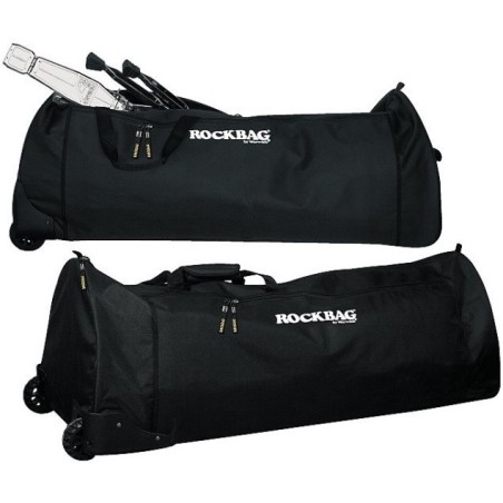 ROCKBAG RB 22503 B/1 - Borsa imbottita con ruote in  per l'hardware della batteria - vaiconlasigla