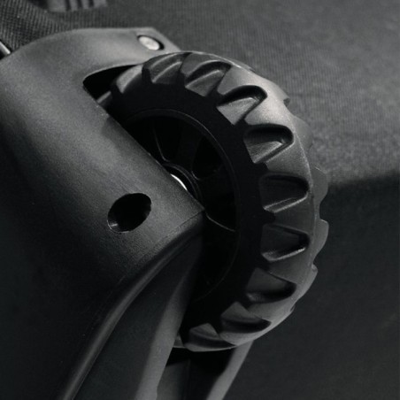 ROCKBAG RB 22503 B/1 - Borsa imbottita con ruote in  per l'hardware della batteria - vai con la sigla